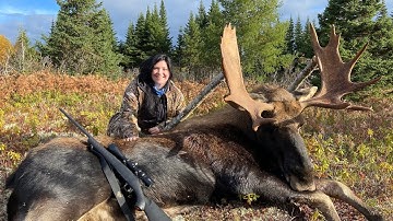 Father and Daughter Newfoundland Moose Hunt