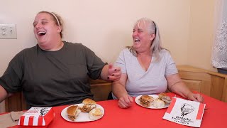 KFC's Chicken Sandwich Mix and Match Challenge