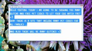 Fantage Pet Codes