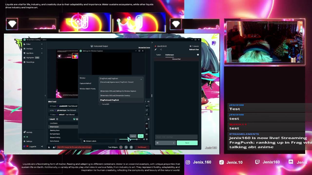 ranking up in Frag while talking abt anime