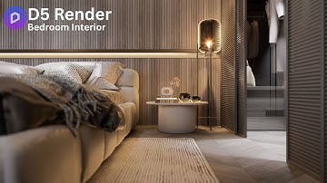 How to Create REALISTIC Interiors in D5 Render – Easy Step by Step Guide | Bedroom Interior.