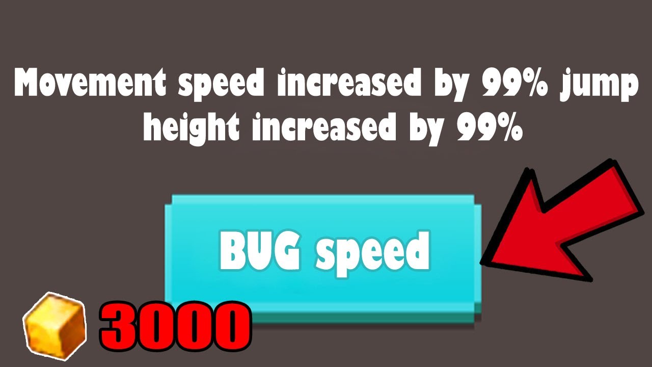 Speed Hack BUG?? Blockman Go YouTube