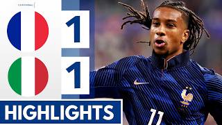 France vs Italy 1-1 HIGHLIGHTS • Michael Olise & Bastoni Goal • Nations League 2026 Guide