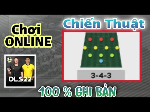 Video Dream League Soccer 2022 SƠ ĐỒ 3-4-3 Và Chiến Thuật... - youtube