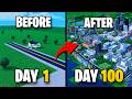 I Survived 100 Days In My City.. | Roblox