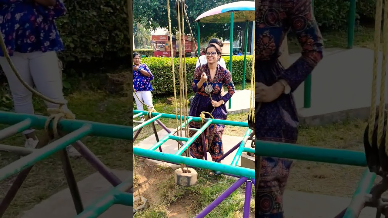 Pulling the same mass was difficult using single pulley, but with multiple pulleys it was so easy.