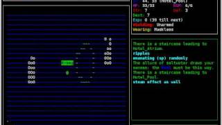 Animating ASCII Water Ripples (From MnemonicRL)