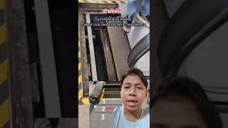 inside the mall escalator, stay careful