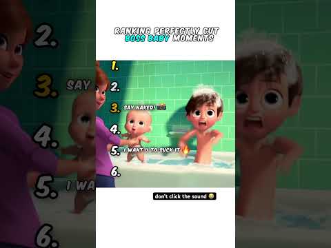 Ranking Boss Baby Moments 