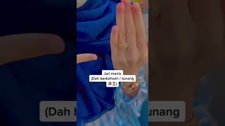 Maksud pakai cincin di jari 💍