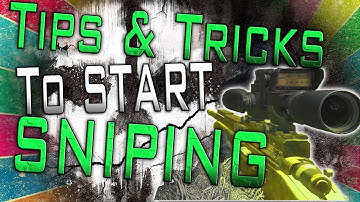 COD GHOSTS - Tips and Tricks to Start SNIPING