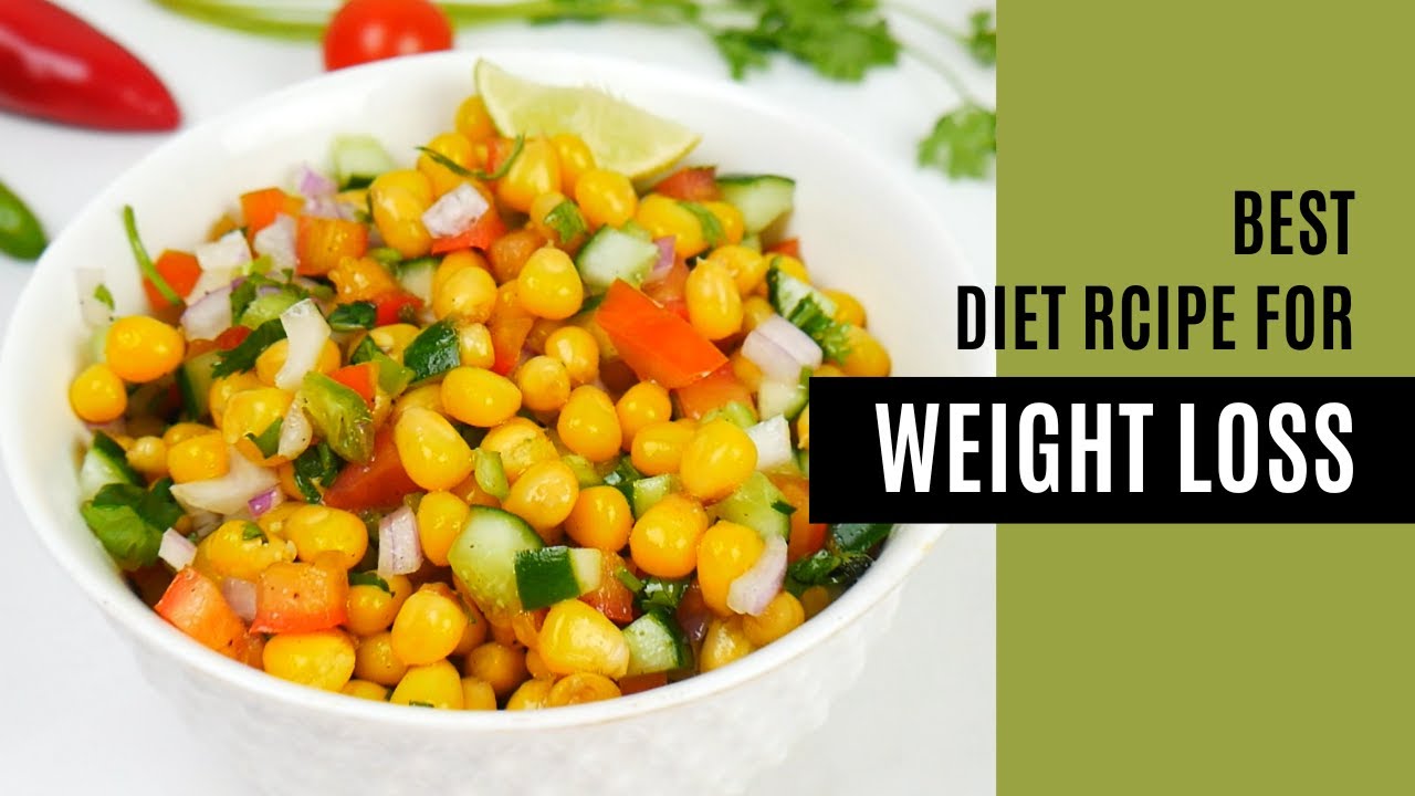 How to make fresh Corn Salad | Corn Salad Recipe for Weight Loss