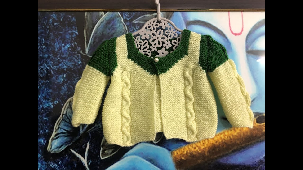 Knitting cute Baby Dress || Video in Hindi (बहुत ही आसान बेबी ड्रेस कैसे  बनाये. कुछ अलग )