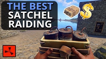 The BIGGEST And BEST SATCHEL RAID You Will See Today!! Rust Survival Gameplay Part 3