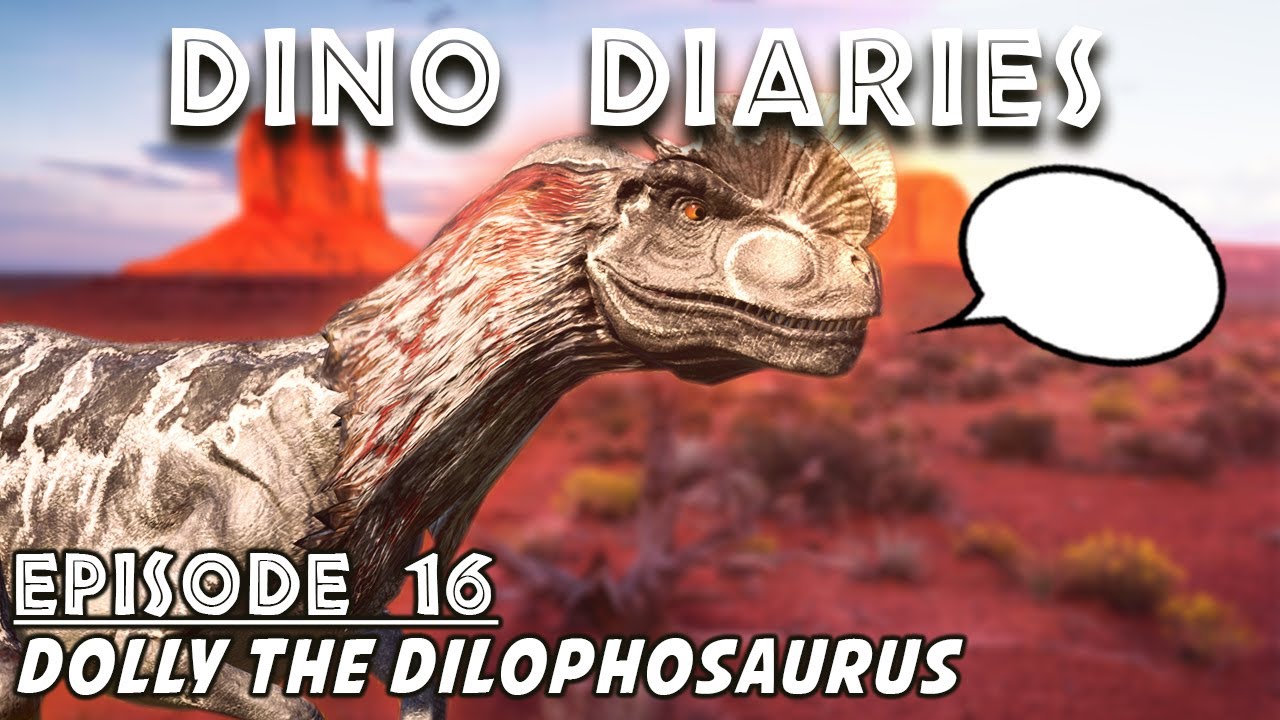 Dino Diaries: Dolly the Dilophosaurus | If Dinosaurs in Jurassic World ...