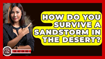How Do You Survive A Sandstorm In The Desert? - The Action Reel