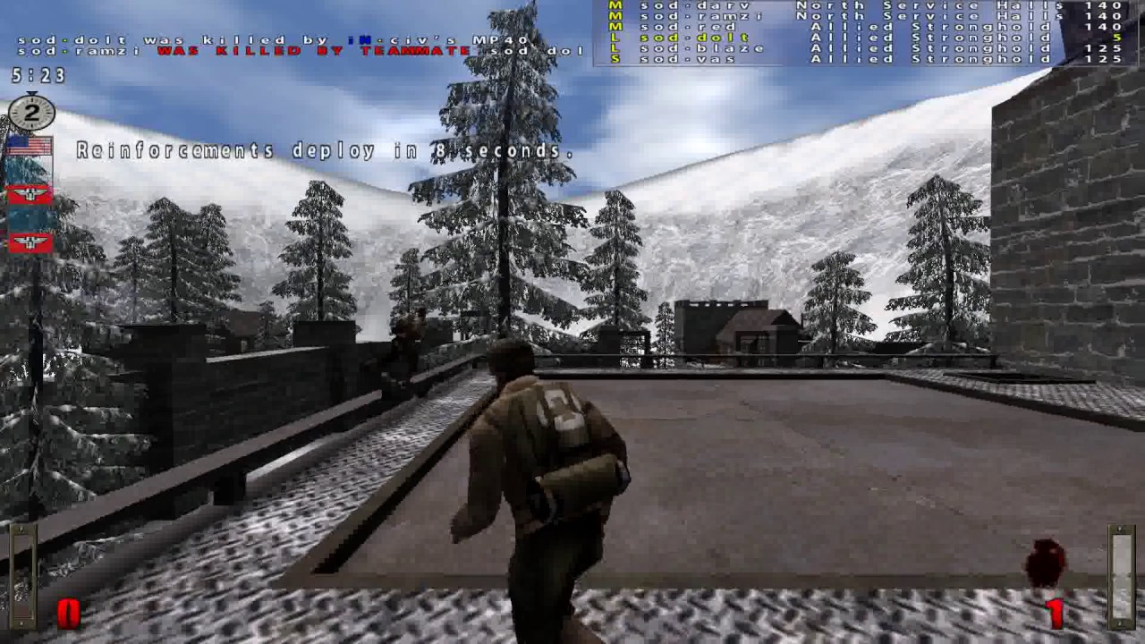 RTCW: surrender or die vs. iNfensus - rtcw.no Season 6 Premier (10.08.03)