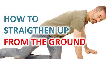 How to Get Up and Down from the Floor | The spiral | STOP Knee Pain and Back Pain In Childcare