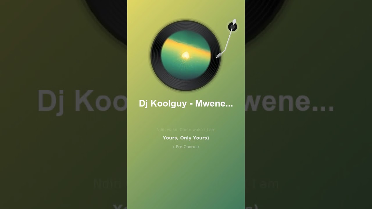Dj Koolguy - Mwene Wehupenyu Hwangu [Praise] (Official Audio)