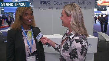 Joint Security and Resilience Centre - Angela Essel at IFSEC 2019