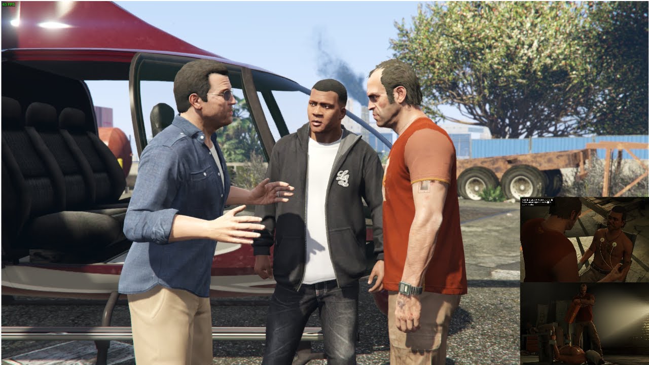 🔴GTA 5 FBI MISSION - THREE'S COMPANY🔴STORY MODE🔴 RTX 4070 (1080p 60 fps