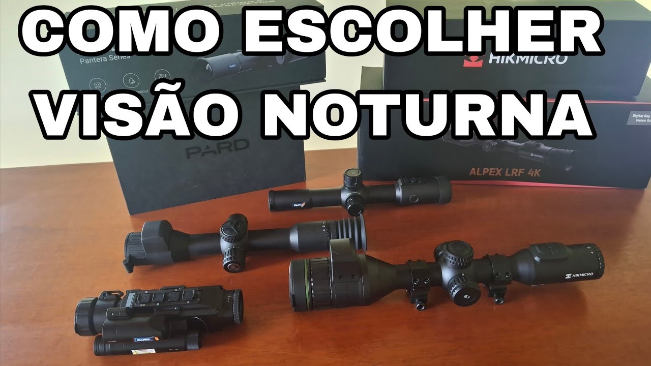 COMO ESCOLHER SUA LUNETA DIGITAL DE VISÃO NOTURNA OU LUNETA TÉRMICA