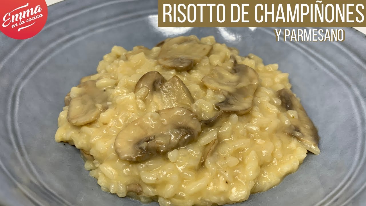 RISOTTO de CHAMPIÑONES Y PARMESANO | Meloso y delicioso