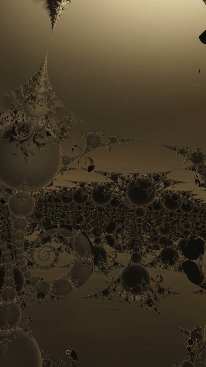 Gold Reliquary: a dive through a Kleinian limit-set fractal