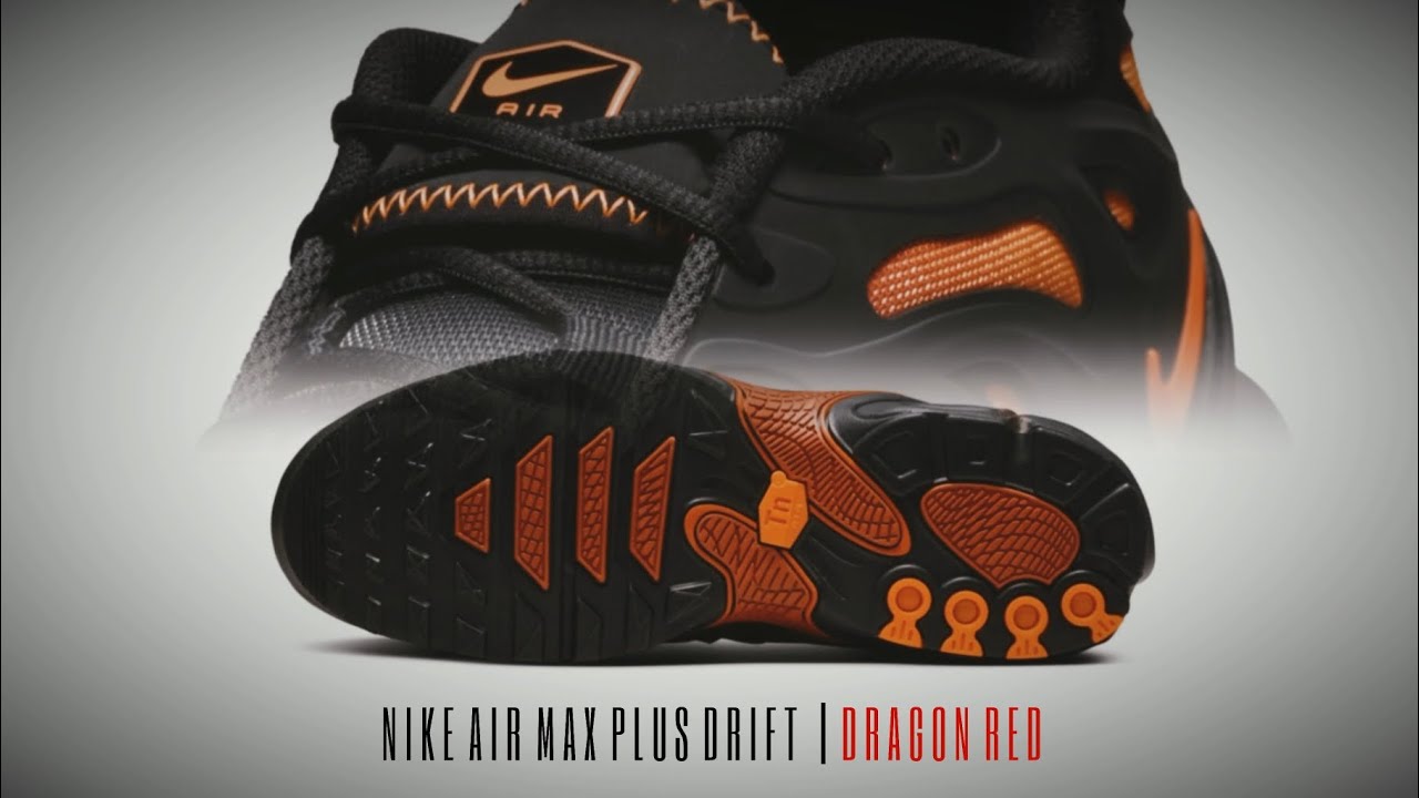 BLACK DRAGON RED 2024 Nike Air Max Plus Drift DETAILED LOOK - YouTube