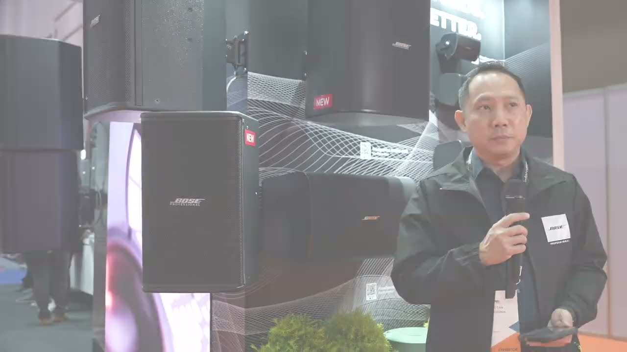 Bose Professional shows loudspeaker options for indoor and outdoor installs