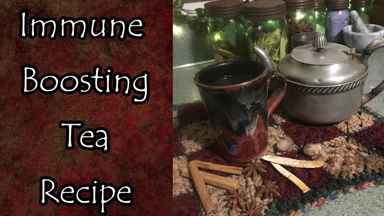 Immune Boosting Tea Recipe - YouTube