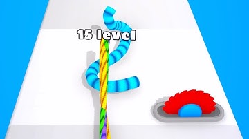 MAX LEVEL in Knit Stack Gameplay Android,iOS (Levels 5-7)