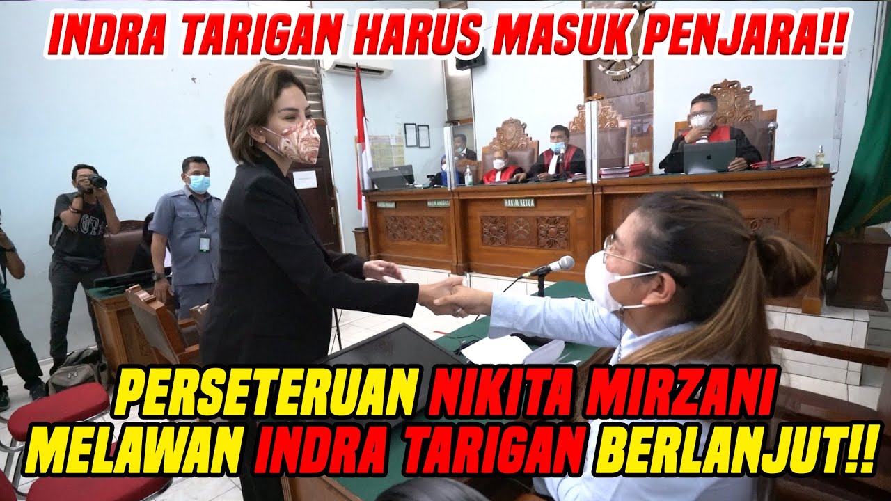 NIKITA MARAH BESAR!! JANGAN PERNAH BAWA ANAK DAN KELUARGA SAYA!! INDRA TARIGAN HARUS DITAHAN!!