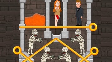 Puzzle Spy New Gameplay Hard Level ♡ Rescue Man Pull The Pin