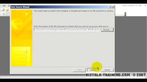 BizTalk 2006/R2 - 10-01 Designing an InfoPath Template from a Biztalk Schema