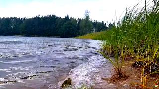 🌊 4K  Let the Gentle Rhythmic Lake Waves Soothe Your Mind and Soul 🌅 | Deep Sleep 🌙