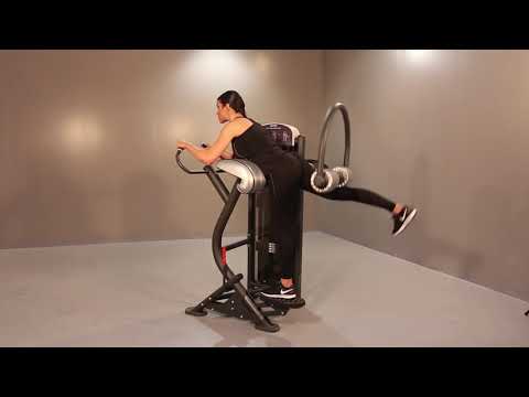 Отведение ног в тренажере 1FE088 Panatta Gluteus machine