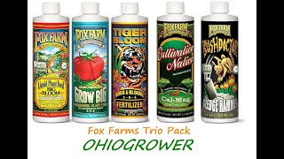 Fox Farms Nutrient Trio Pack & How To Use!