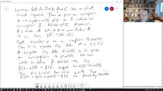 A lemma about short exact sequences