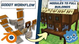 From Modules to Buildings – My Godot Asset Workflow