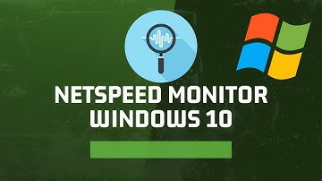 Netspeedmonitor windows 10 | Net speed monitor windows 10