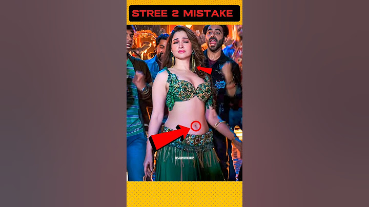 Big Mistake In Stree 2 Movie 🤣‼️ Stree 2 Full Movie || Shraddha Kapoor #shorts #ytshorts #stree2