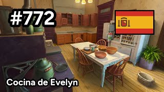 #772 🇪🇸 (📕3-📄5-2) - Cocina de Evelyn - June's Journey