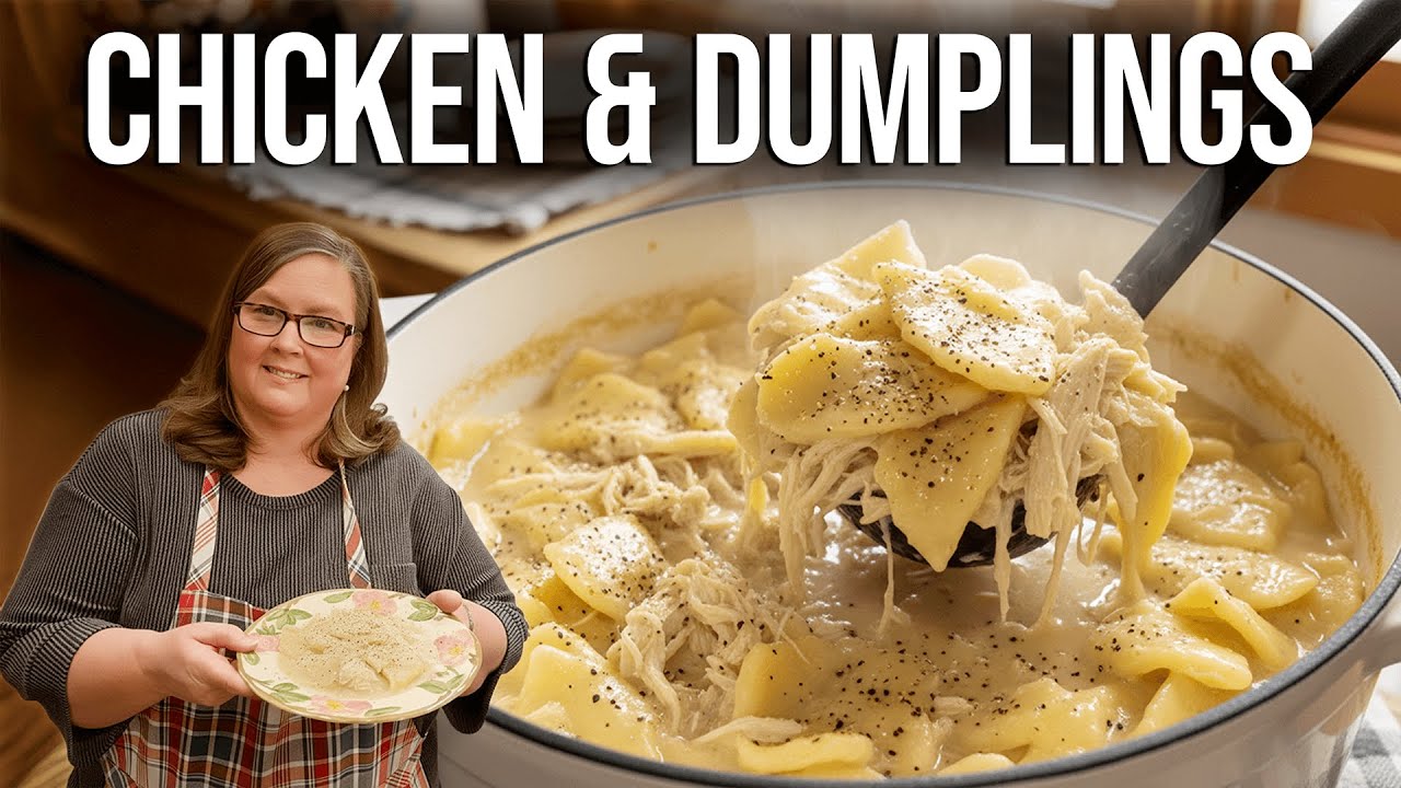Making Chicken & Dumplings the Old-School Way — Step by Step
