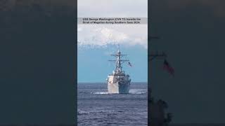 USS George Washington (CVN 73) Transits the Strait of Magellan