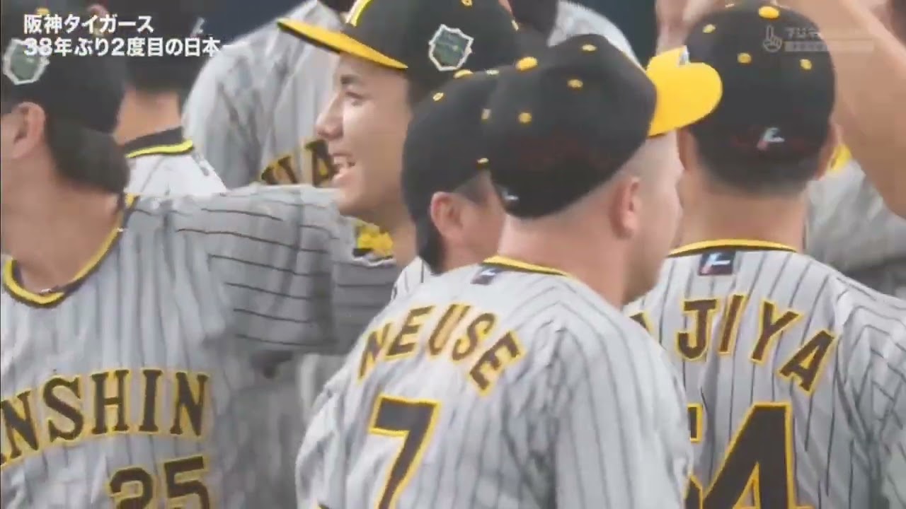20231105 Japan series Hanshin tigers win! - YouTube