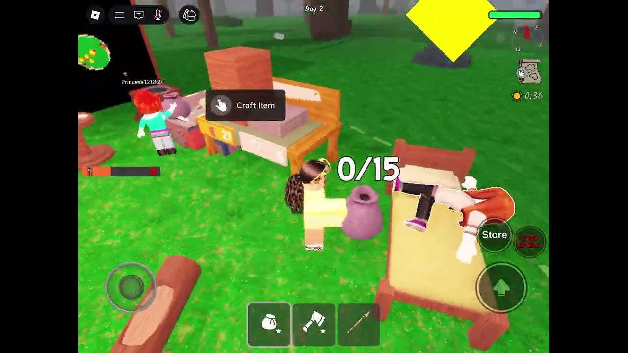 Playing 99 knights in a forest 🌳 