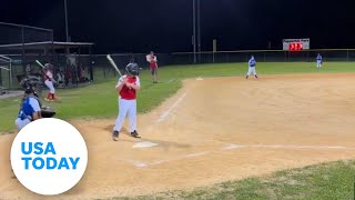 Children duck for cover after gunshots disrupt youth baseball game | USA TODAY