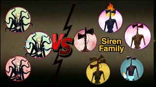 Legendary Slenderman Family Vs Siren Head Family screenshot 2