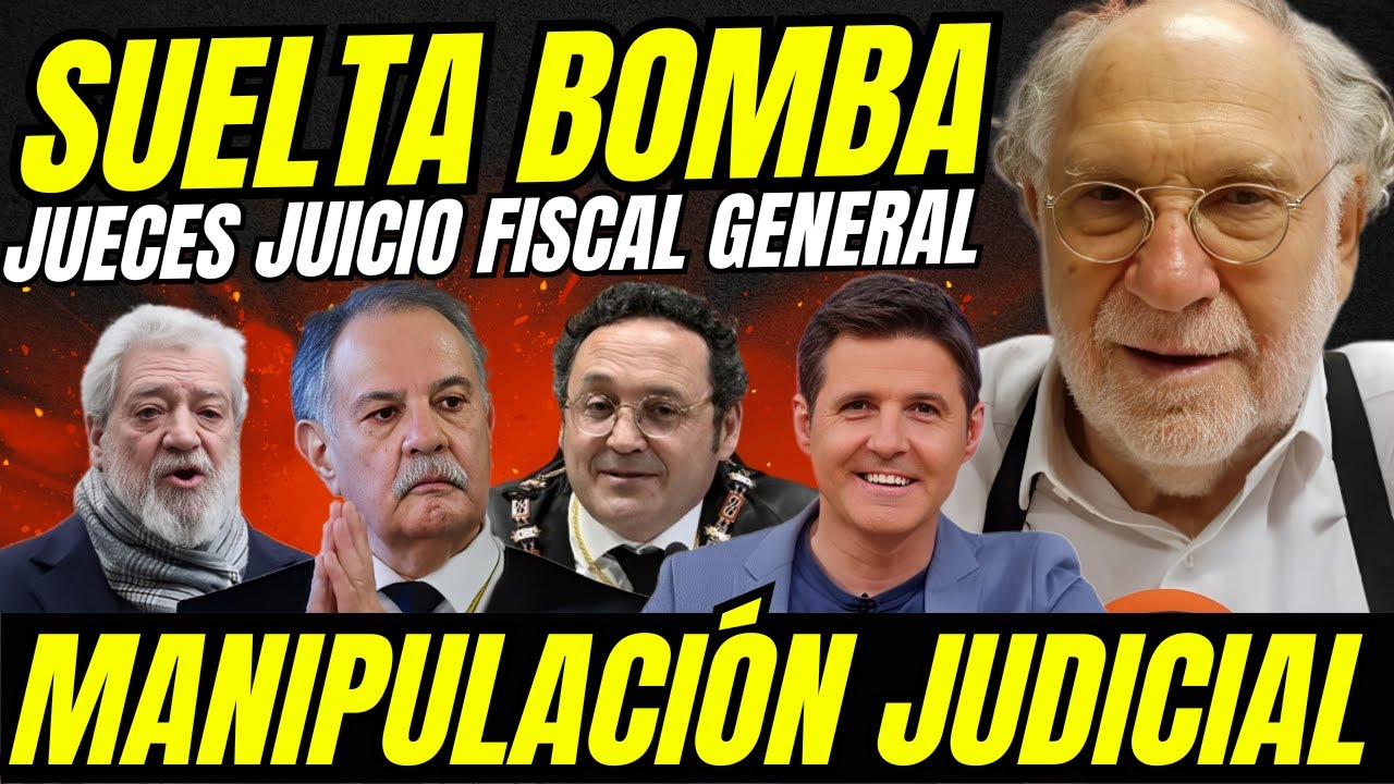 EKAIZER SUELTA BOMBA JUEZ HURTADO Y MANIPULACIÓN MIGUEL ÁNGEL RODRÍGUEZ JUECES JUICIO FISCAL GENERAL
